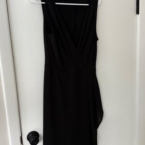 BCBG MaxAzria Black Asymmetrical Dress XS